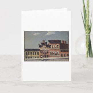 From Williamsburg Bridge - Edward Hopper Card