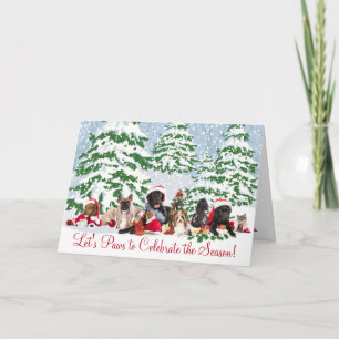 From Your Veterinarian - Paws to Celebrate Season Card