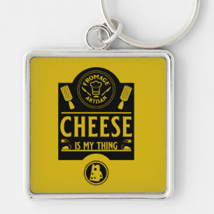 Fromage Artisan Keychain