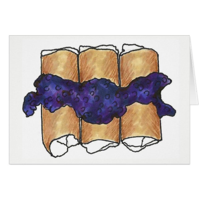 Fromage Blueberry Blinty Cuisine de Deli Juive