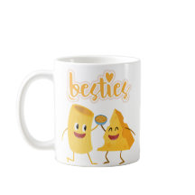 Fromage et pâtes Besties Drôle Mug