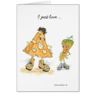 Fromage et poivre amoureux