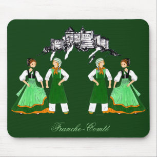 Fromagers de Franche-Comté, France Mouse Pad