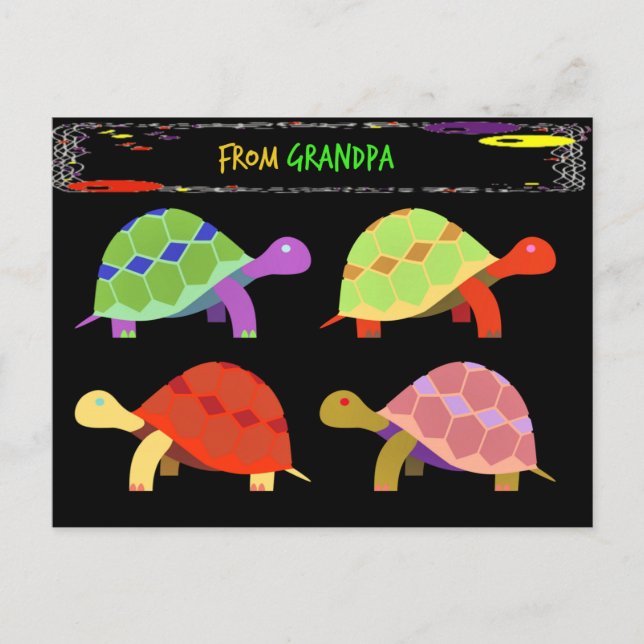 FromGrandpa, just for grandkids Postcard (Front)