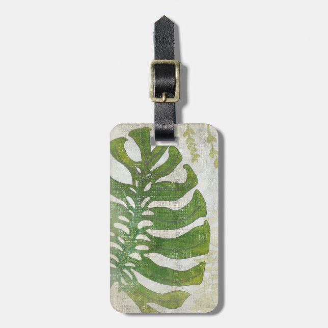 Frond III Luggage Tag (Front Vertical)