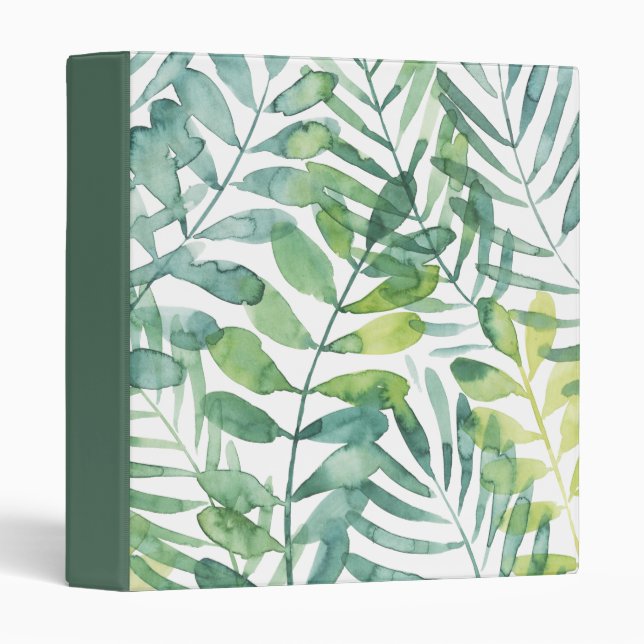 Frond Waltz - Palm Frond Leaves Binder (Front/Spine)