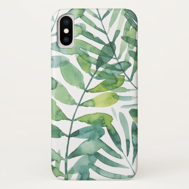 Frond Waltz - Palm Frond Leaves Case-Mate iPhone Case (Back)