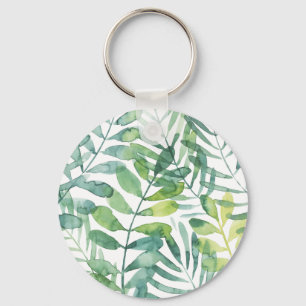 Frond Waltz - Palm Frond Leaves Keychain