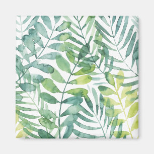 Frond Waltz - Palm Frond Leaves Magnet