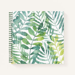 Frond Waltz - Palm Frond Leaves Notebook