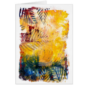Fronds: Tropical fine art Greeting Card