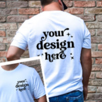 Front and Back Design Custom Logo Personalized 