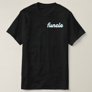 front and back FUNCLE funny uncle retro vintage T-Shirt