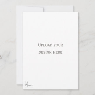 Front and back Invitation card