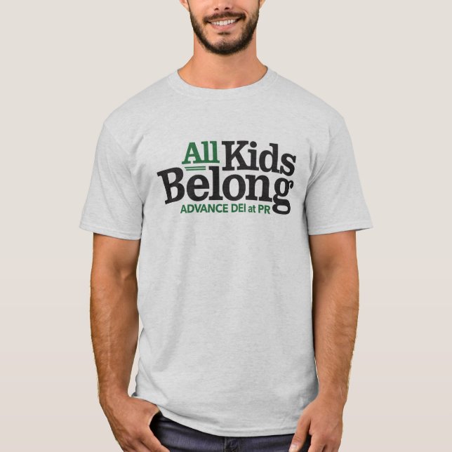 Front-and-Back Light Grey T-shirt (Front)