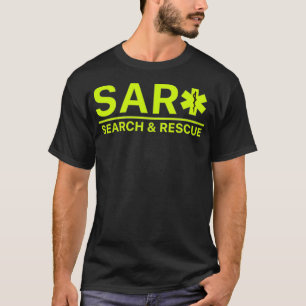 FRONT BACK Search and Rescue SAR EMS TShirt