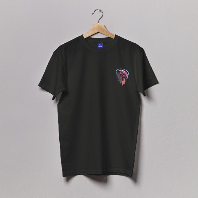 Front + back Skull Art obsessed design trendy T-Shirt (Creator Uploaded)