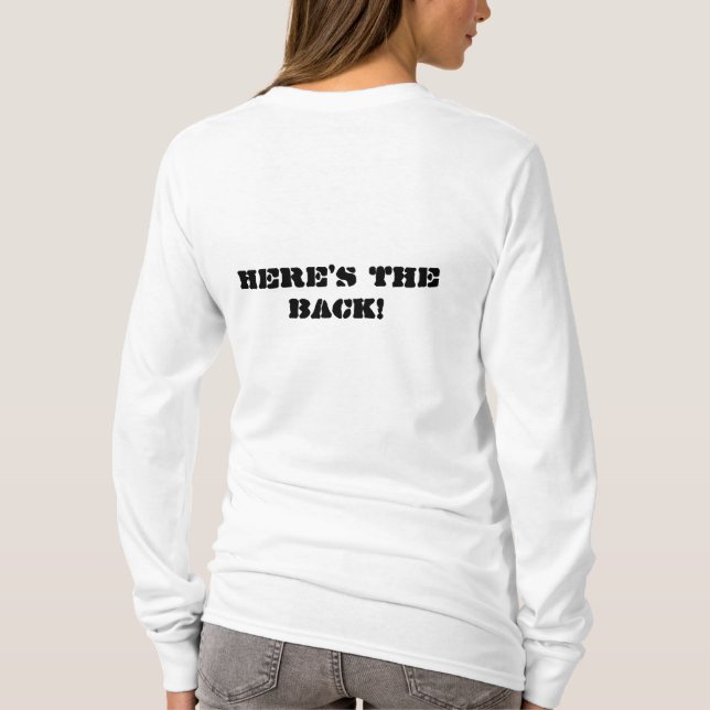 Front/Back T-Shirt (Back)