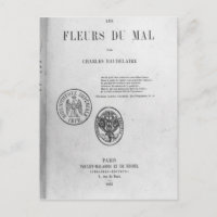 Front Cover, First Edition of 'Les Fleurs du