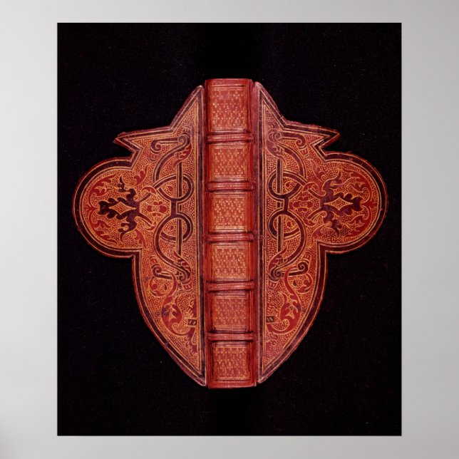 Front cover of a Book of Hours in Latin Poster (Front)