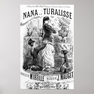 Front cover of a score sheet poster