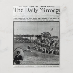 Front cover of 'The Daily Mirror' Postcard