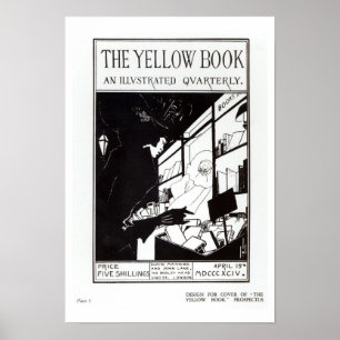 Front cover of the prospectus for 'The Yellow Book Poster