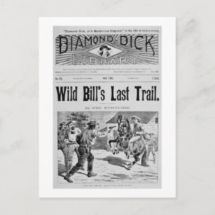 Front cover of 'Wild Bill's Last Trail', a Ned Bun Postcard