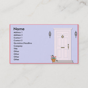Front Door Business Cards