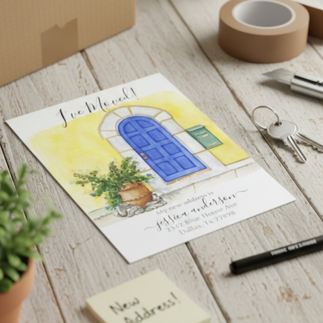 Front Door Home Moving Announcement I've Moved (Creator Uploaded)