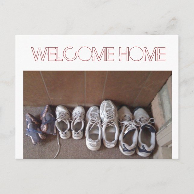 Front Door - Welcome Home Postcard (Front)