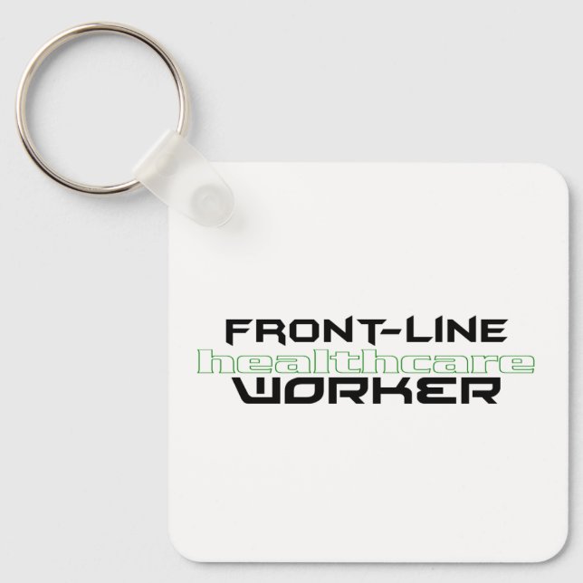 FRONT-LINE HEALTHCARE WORKER KEYCHAIN (Front)