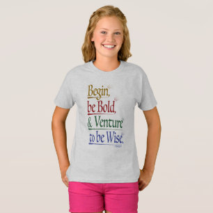 Front - Magical Horace Quote Kids T-Shirt