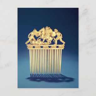 Front of a Scythian comb Postcard