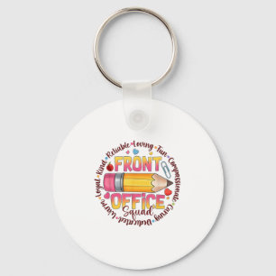 Front Office Squad Colourful Team Appreciation Quo Keychain