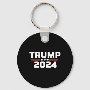 Front On The Back Trump  Keychain