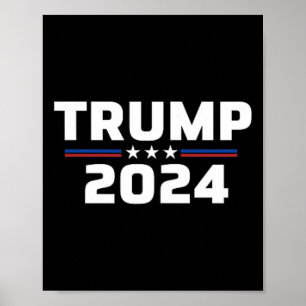 Front On The Back Trump Poster