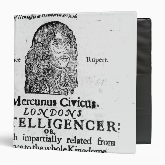 Front page from 'Mercurius Civicus' Binder (Front/Inside)