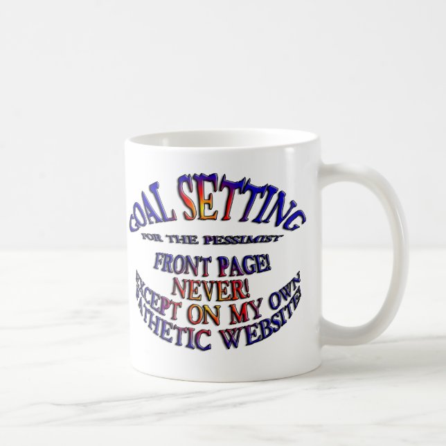 Front Page Online Never Coffee Mug (Right)