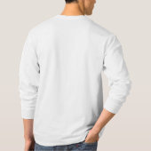 Front Pocket Design Business Logo Mens Long Sleeve T-Shirt (Back)