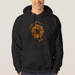 Front Porch Decor Fall Door Wreath Hoodie