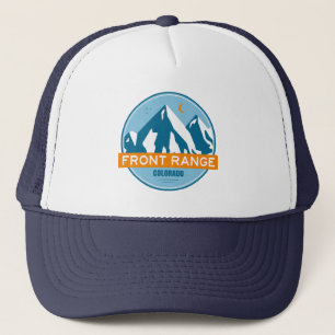 Front Range Mountains Colorado Trucker Hat
