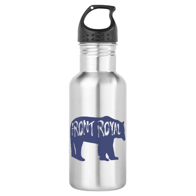 Front Royal Virginia Bear 532 Ml Water Bottle (Front)
