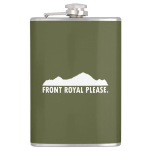 Front Royal Virginia Please Hip Flask
