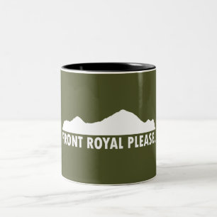 Front Royal Virginia Please Two-Tone Coffee Mug