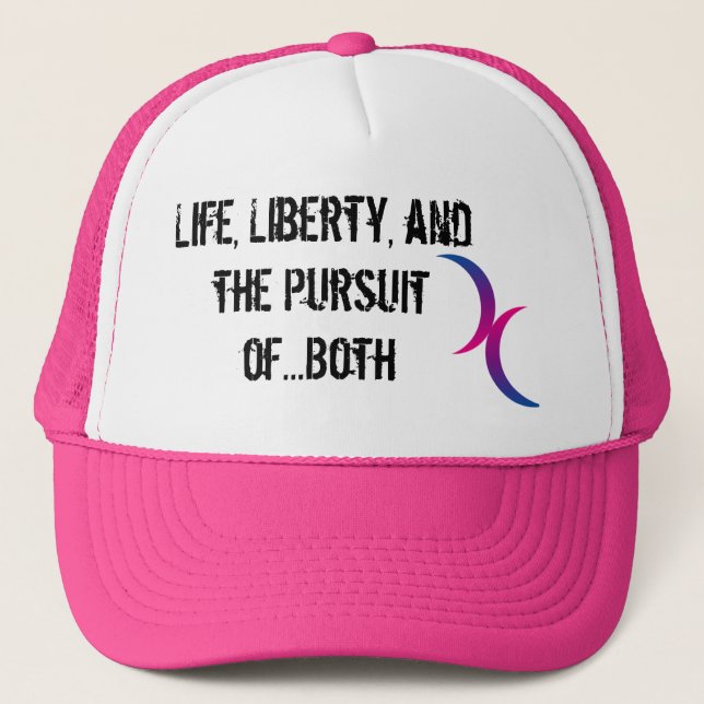 front symbol, Life, Liberty, and t... - Customized Trucker Hat (Front)