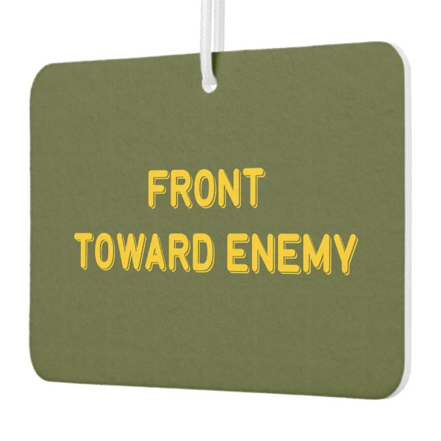 FRONT TOWARD ENEMY AIR FRESHENER (Left)