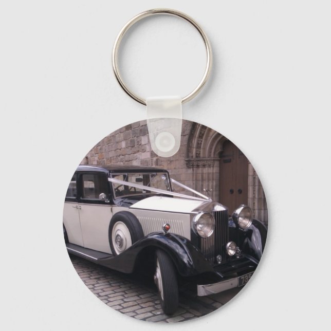 Front view of 1936 Rolls Royce 20 25.jpg Keychain (Front)