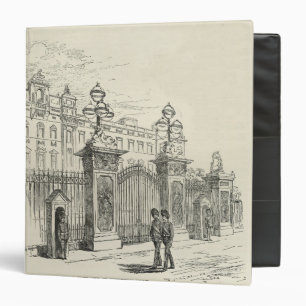 Front view of Buckingham Palace Binder