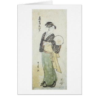 Front VIew of Ohisa, Utamaro, 1792